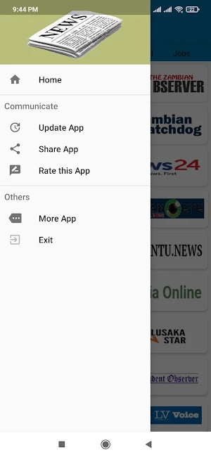 All Zambia Newspapers Screenshot 0