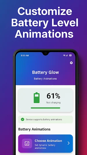 Battery Charging Animation Screenshot 0