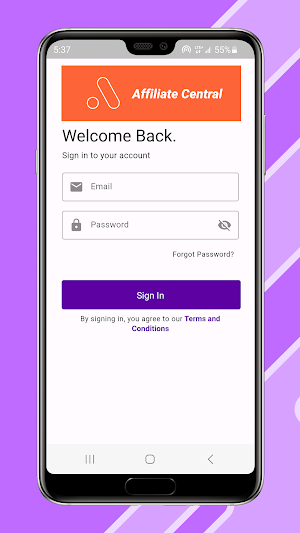 Affiliate Central Screenshot 0