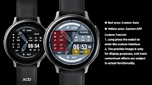Blue Light Weight ZKin Watch Screenshot 3