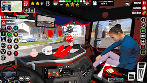 Euro Truck Transport 3D Game Screenshot 1