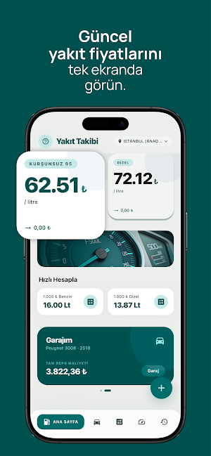 Fulldepo – Araç Yakıt Takibi Screenshot 1