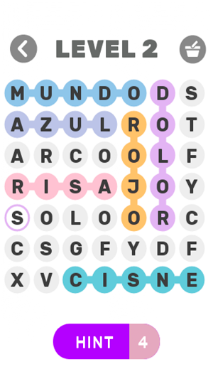 Sopa De Letras Sencillo Screenshot 1