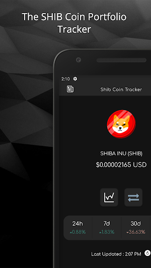 My Shib Coin Price Tracker Screenshot 0