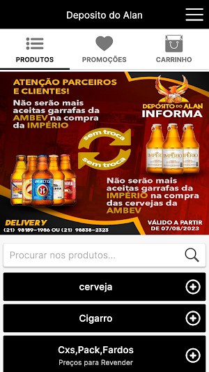 Deposito do Alan Screenshot 1