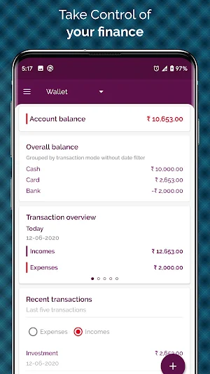 Daily Expenses: Expense Manager Screenshot 0
