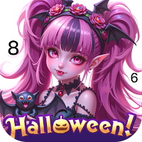 Dark Doll Color by Numbers