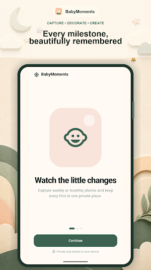BabyMoments: Milestone Editor Screenshot 0