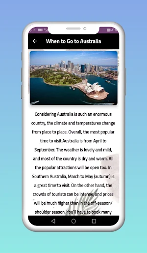 Australia Travel Guide Screenshot 2
