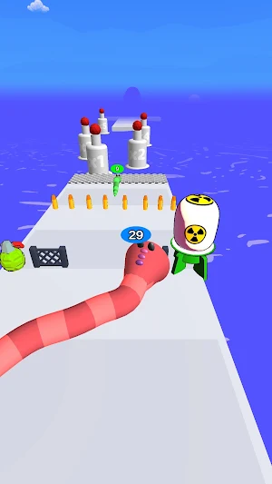 Worm Race: Boss Fight Screenshot 0