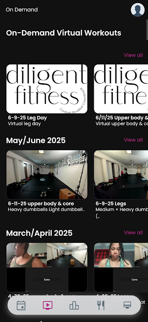 Diligent Fitness Detroit Screenshot 1