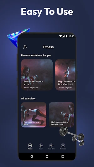 Pulse Checker & Health Fitness Screenshot 2