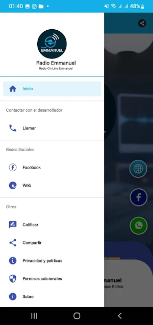 Radio Emmanuel Screenshot 2