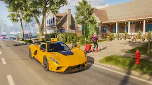 Taxi City Driver Taxi Sim 2023 Screenshot 3