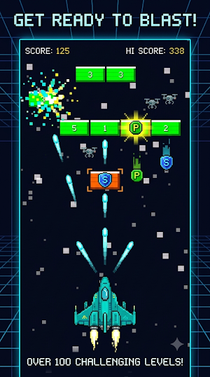 Space Blaster : Retro Galaxy Screenshot 2