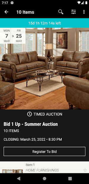 Bid1Up Screenshot 1