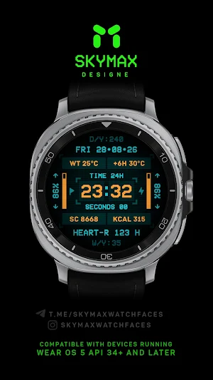NukaBot 1000 Watch Face Screenshot 1