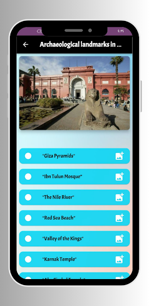 Egypt's archaeological sites Screenshot 1