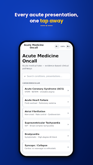 Acute Medicine Oncall Screenshot 0