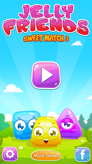 Sweet Match 3: Jelly Friends Screenshot 0