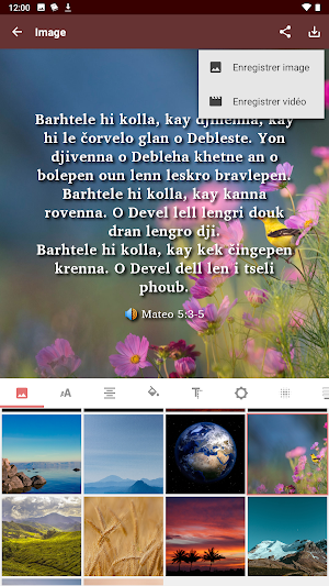 La Bible en Romanes (Manouche) Screenshot 3