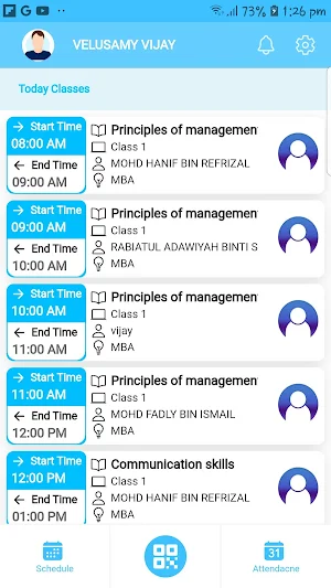 Student App Screenshot 0