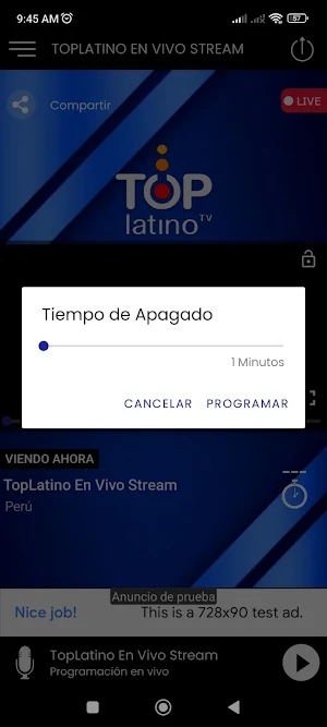 TopLatino Radio Tv Stream Screenshot 0
