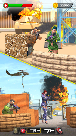 Infantry War Attack 3D Screenshot 1