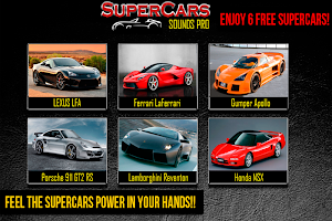 SuperCars Sounds PRO Screenshot 2