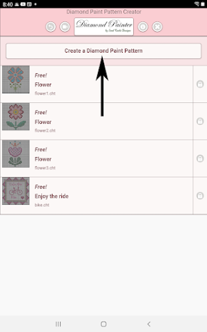 Diamond Painting Pattern Creator Screenshot 0