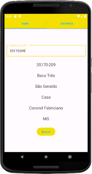 Busca CEP Screenshot 2