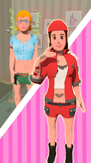 Ink Tattoo Master Drawing Game Screenshot 1