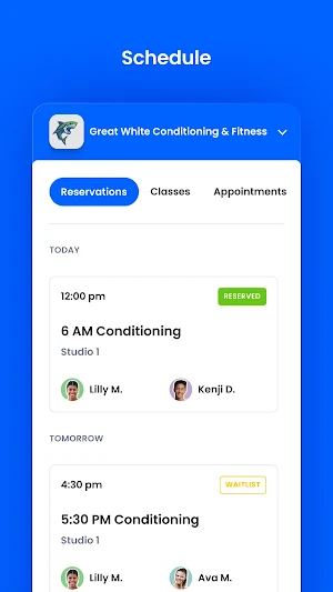 Great White Conditioning Screenshot 2