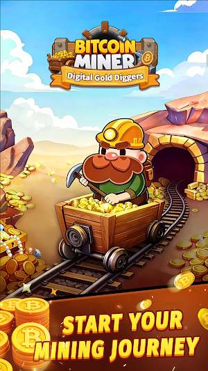 Bitcoin Miner - Gold Diggers Screenshot 0