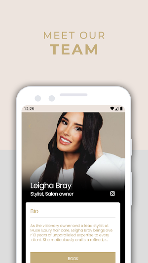Muse Luxury Hair Care Screenshot 1