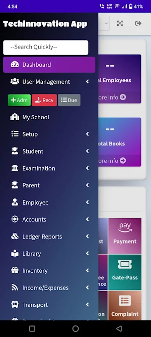 TechInnovation School Screenshot 2