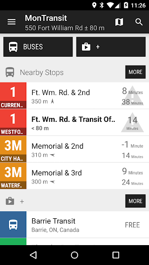 Thunder Bay Transit Bus - MonT Screenshot 0