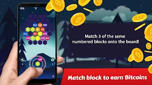 Merge Hexa Puzzle - BTC Screenshot 2