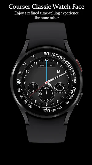 WFAM Courser Analog Watch Face Screenshot 0