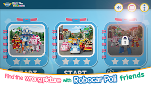 Robocar Poli: Find The Difference Screenshot 1