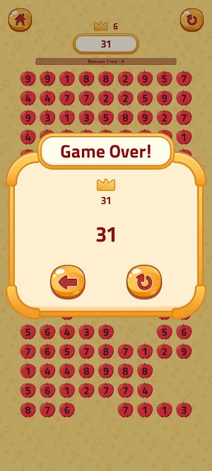 Fruit Puzzle - Drag & Make 10 Screenshot 2