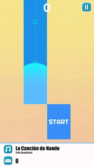 Yolo Aventuras Music Tile Game Screenshot 1
