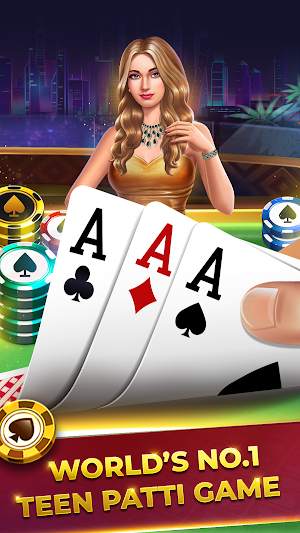 Teen Patti King™- 3 Patti Card Screenshot 1