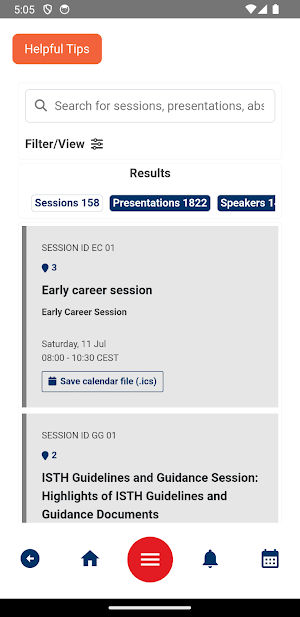 ISTH 2026 Screenshot 1