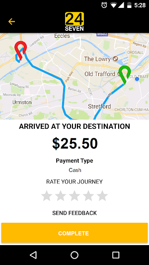 24Seven Taxi Screenshot 3