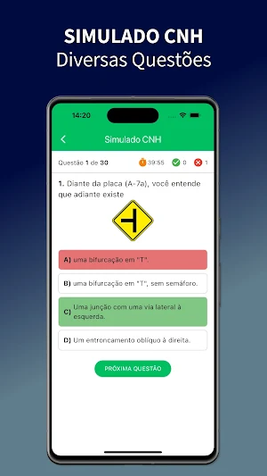 Simulado CNH: Prova 2024 Screenshot 2