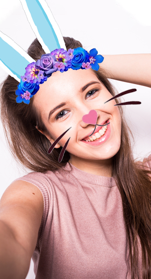 Catface - Sticker on photo & Heart Crown Screenshot 1