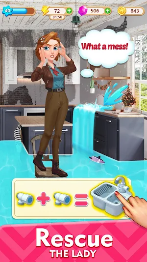 Happy Merge Decoration Screenshot 1
