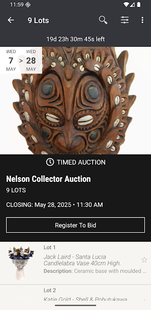 Nelson Auctions NZ Screenshot 1