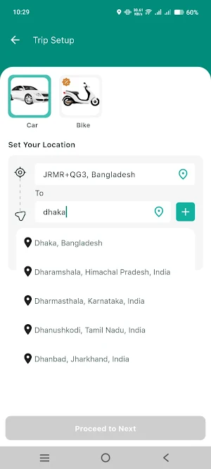 MUEVEFACIL APP Screenshot 0